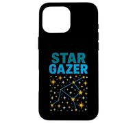 Starry Night Sky Observer Astronomy Women's Galaxy Case for iPhone 16 Pro Max