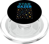 Starry Night Sky Observer Astronomy Women's Galaxy PopSockets PopGrip for MagSafe