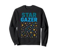 Starry Night Sky Observer Astronomy Women's Galaxy Sweatshirt