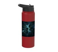 Starry Night Sky Wilderness Camping Aesthetics Stainless Steel Insulated Water Bottle