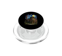 Starry Night Van Gogh Abandoned Factory Urbex Lost Places PopSockets PopGrip for MagSafe