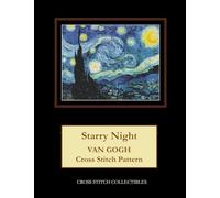 Starry Night: Van Gogh cross stitch pattern