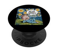 Starry Night Van Gogh Existential Crisis Funny Meme PopSockets Adhesive PopGrip