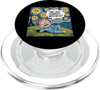 Starry Night Van Gogh Existential Crisis Funny Meme PopSockets PopGrip for MagSafe