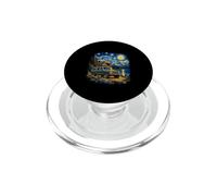 Starry Night Van Gogh Overlanding Rooftop Tent Camping PopSockets PopGrip for MagSafe
