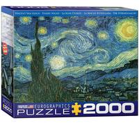 Starry Night - Vincent Van Gogh 2000pc jigsaw puzzle 965mm x 685mm CLEARANCE
