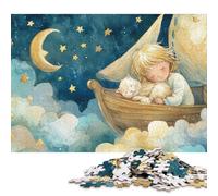 Starry Night Voyage Puzzles for Adults 300 Pieces Puzzle for Adults And Teenager Family Game 300pcs (40x28cm)