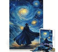 Starry Night Wanderer Teenagers 1000 Piece Jigsaw Puzzle Brain Challenge Toy Shared Fun Clear Cut Warm Surprise 38x52cm