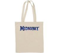 Starry Night Word Art Design Natural Cotton Tote Bag White