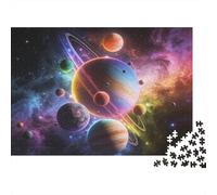Starry Planet Jigsaw Puzzles for Adults Interesting Puzzles 1000 Piece Brain Challenge Home Decoration Gifts 70x50cm/1000pcs