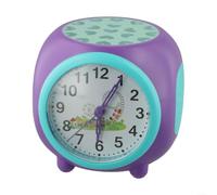 Starry Projection Alarm Clock Silent Music Light(purple)