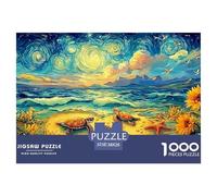 Starry Sea TurtlesEngaging 1000-Piece Jigsaw Puzzles for Adults Featuring Challenging Educational Games for Both Women And Men - A Fantastic Collaborative Activity for Adults And Kids Age 12 Years An
