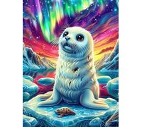 Starry Seal 300 Piece Premium Jigsaw Puzzle Animals And Plants Adult Jigsaws Educational Game Hobby Home Decor Winter Gift Durable Wooden Cardboard 300 PCS