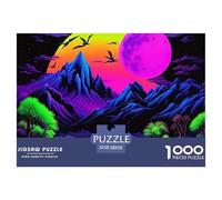 Starry Sky 1000 Piece Jigsaw Puzzle for AdultsStarry Sky Scenery Jigsaw Great Gift Fun Activity for Home Colourful & Brainteasing PuzzlesPuzzle Game for The Whole for Women Gifts for Me