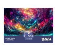 Starry Sky 1000 Piece Jigsaw Puzzles for AdultsStarry Sky Scenery Colourful, Challenging & Brainteasing Adults Jigsaw Puzzle, Puzzle The Future - 100% Recycled Cardboard Educational Game Challenging