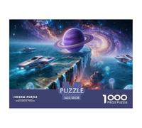 Starry Sky And Planets Jigsaw Puzzles for Adults Interesting Puzzles 1000 Pieces Educational Games Home Decoration Gifts 52x38cm/1000pcs