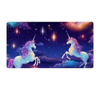 Starry Sky Art Unicorn-1378 Cushioned Kitchen Runner Rug Mat Stain Resistant, Easy Wipe Clean for House Sink Office,15.7"x29.5"in