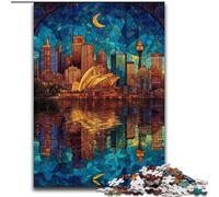 Starry Sky Boat 1000 Piece Jigsaw Puzzles for Adults Gifts, Challenging Game for Is Ideal As A Gift for The Whole Family (26x38cm)