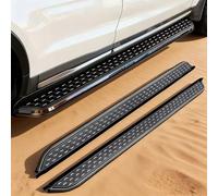 Starry Sky Effect Aluminum Alloy Black Edge Running Boards fits for Chery TIGGO 7 PRO 2021-2026(2-Piece Set) - No Drilling Required, Easy Installation Vehicle Side Steps