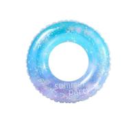 [Starry Sky Fantasy Style] O-shaped inflatable swimming ring 60/90cm optional portable water play float essential for summer pools and beaches