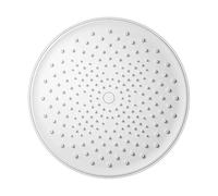 Starry Sky Giant Screen Large Panel Handheld Shower Head - Complete Set with Overhead Spray, Simple Install for Home Bathroom(All White)