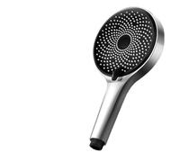 Starry Sky High-Pressure Handheld Shower Set - Gray 3-Function Push-Button Spray Gun(G1)