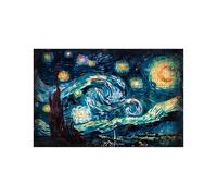 Starry Sky Jigsaw Puzzles for Adults 2000, Wooden 2000 Piece Jigsaw Puzzles for Adults Abstract, Educational Puzzle for The Whole Family Together, Puzzle for Wall Art Home Decor 40x28 in LZPT-04200