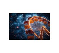 Starry Sky Jigsaw Puzzles for Adults 2000, Wooden 2000 Piece Jigsaw Puzzles for Adults Ferris Wheel, Puzzle Games for The Whole Family Together, Puzzle for Wall Art Home Decor 28x40 inch LZPT-04938
