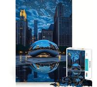 Starry Sky Landscape 1000 Pieces Jigsaw Puzzles for Adults Smart Game Stress Release Pattern Assembly Xmas Surprise 38x52cm