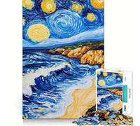 Starry Sky Landscape Teenagers 1000 Piece Jigsaw Puzzle Brain Challenge Toy Shared Fun Clear Cut Warm Surprise 38x26cm