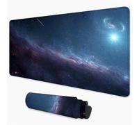 Starry Sky Mouse Mat 600x400 mm, Large Mouse Pad Dream Waterproof & Durable Desk Mat with Non-Slip Rubber Base and Stitched Edges, Gaming Mousepad for Home, Office, PC, Laptop, Room Decor 3Y-633