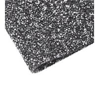 Starry Sky Nail Art Rhinestones Glitter Table Mat Non-Slip Pillow Photography Prop For Manicure(Black)