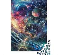 Starry Sky Paper Jigsaw Puzzle for Adults 1000 Piece Puzzles for Teenagers Creative Jigsaw Puzzles Family Challenging Games Toys 1000pcs (38x26cm)