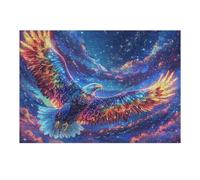 Starry Sky Phoenix 300-piece Jigsaw Puzzle Set For Adults Teens 14+ Logic Skill Indoor Game Family Game Night Summer Thick Cardboard 300 PCS/40x28cm