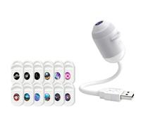 Starry Sky Projection Night Light USB Night Light HD Starry Sky Projector Adjustable Brightness USB Night Light Smart Night Light Projector Full Spectrum Ocean and Starry Sky Projection Night Light Be