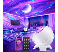 Starry Sky Projector for Kids, 180 Lighting Modes, Starry Sky Projector, Starry Sky Projector, Star Projector, 8 Lighting Modes White Night Light, Bluetooth Night Light, Starry Sky