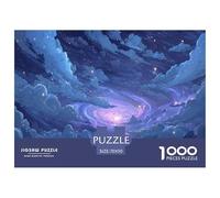 Starry Sky Puzzles 1000 Piece Challenge Toy Adults And over 12 Years Old Vortex Creative Puzzles Educational Game Home Decoration Gift 70x50cm 1000pcs