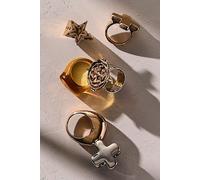 Starry Sky Ring at Free People in Aged Gold, Size: US 6 - female