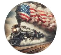 Starry Sky Train Jigsaw Puzzles for Adults Gifts 1000 Piece Challenging Games Home Decors Brainteasing Dream Journey Jigsaw Puzzle for Women Men Adult 1000pcs (67.5x67.5cm)