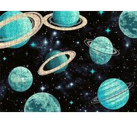 Starry Sky Universe Puzzle - 5000 Piece Jigsaw Puzzles for Adults - The Back Features Printed Letter Guides - and The Pieces fit Together Snugly - Wooden Puzzles for Adults 61.6 X 41.5 Inch s7h-106