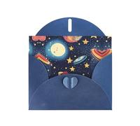 Starry Sky Universe Space print Greeting Cards - Thank-You Cards Party Invitation Cards for Festive Celebrations