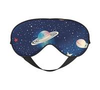Starry Sky Universe Space Print Outdoor Travel Stylish Eye Mask Adjustable Sleep Camping Meditation Relaxation