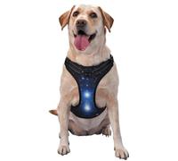 Starry Sky X-Large Printed pet Traction Vest for Pets to wear When Walking The Dog or Climbing Mountains