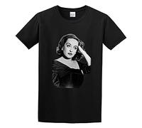 STARRY STAR Men's Margo Channing Bette Davis All About Eve T-Shirts Black L