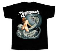 STARRY STAR Whitesnake Lovehunter Short - Long Sleeve New Black T-Shirt L