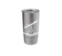 Starry Stories Telescope Book Astronomy Celestial Reading Stainless Steel Insulated Tumbler