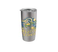 Starry Vibes Capybara Night Landscape Celestial Moon Stainless Steel Insulated Tumbler