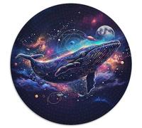 Starry Whale 1000 Piece Jigsaw Puzzle for Kids And Adults Ocean World Brainteasing Jigsaws Educational Games Great Gift 1000pcs (67.5x67.5cm)