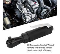 Starrypxl 3/8 Air Ratchet Wrench Alloy Steel High Torsion Portable Mini Pneumatic Spanner 1/4 Air Inlet Compact Design Ideal Automotive Repair Tasks