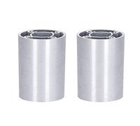 Starrypxl 6063 Aluminum Alloy Tube 2Pcs OD 32mm6103 0032 0144 Round Straight Tools Bearing Seats Durable Lightweight Ideal Robots (6103-0032-0048)